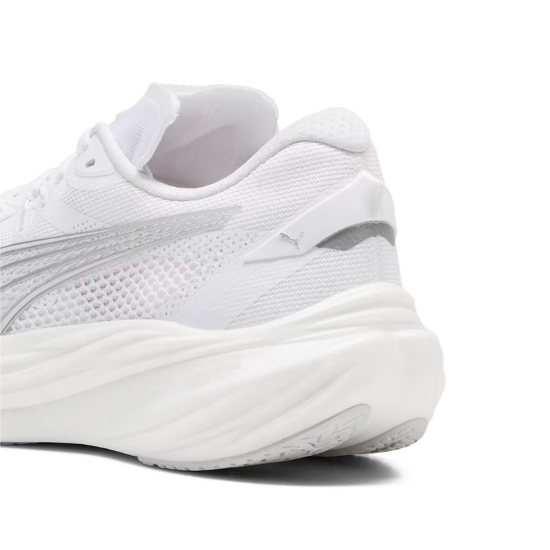 Jual Sepatu Lari Puma Deviate Nitro 3 Puma White-Feather Gray- Original 309707-10 - v3.ncrsport.com