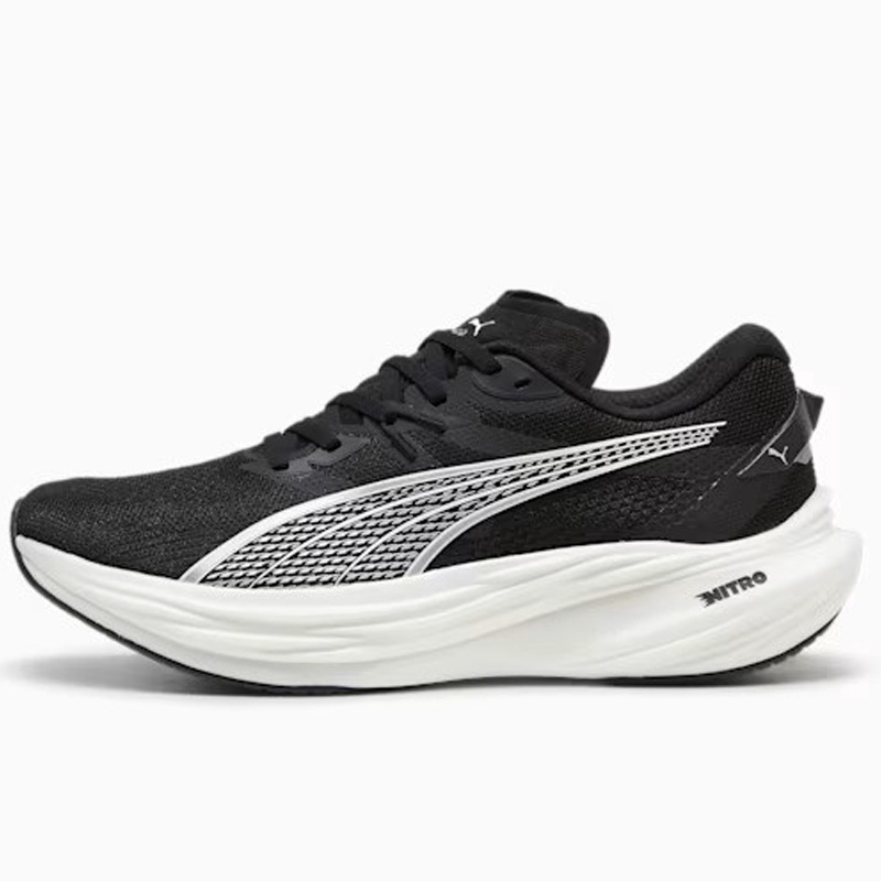 Jual Sepatu Lari Puma Deviate Nitro 3 Black-Shadow Gray Original 30970711 - v3.ncrsport.com