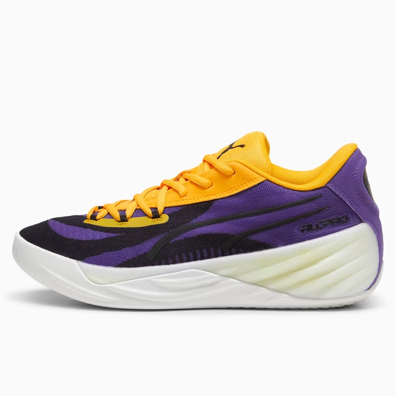 Jual Sepatu Basket Puma All-Pro Nitro Lakers Purple Yellow Original 31039205 - v3.ncrsport.com