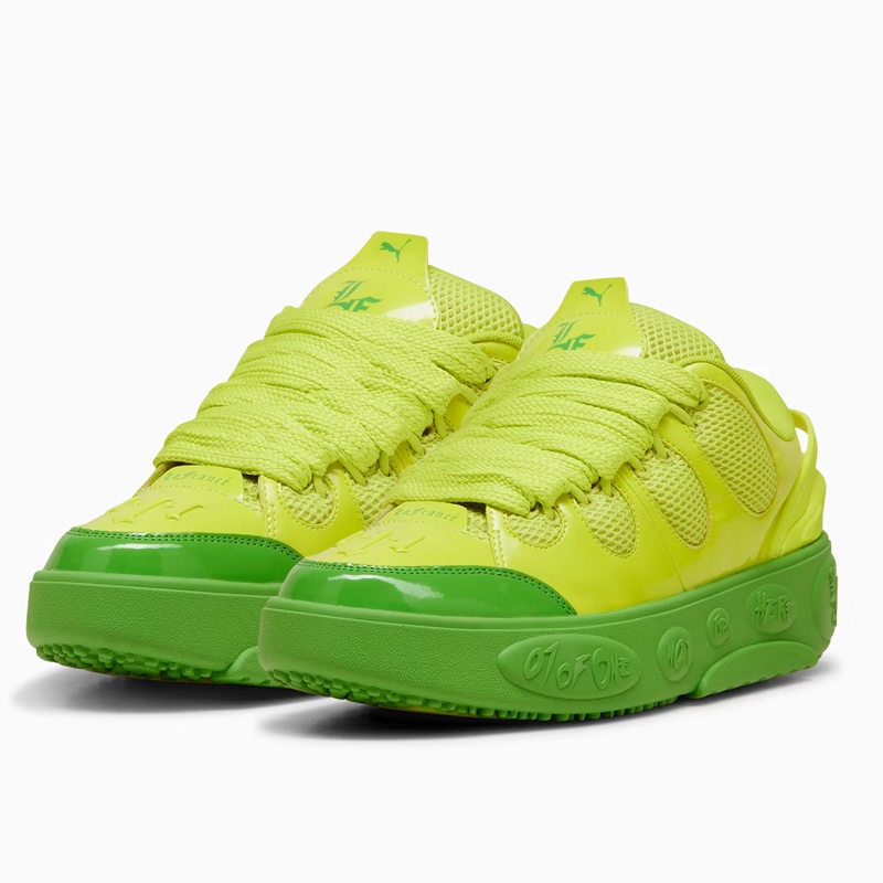 Jual Sepatu Basket Puma Lamelo Ball La Francé Assist Lime Smash Original 31086801 - v3.ncrsport.com