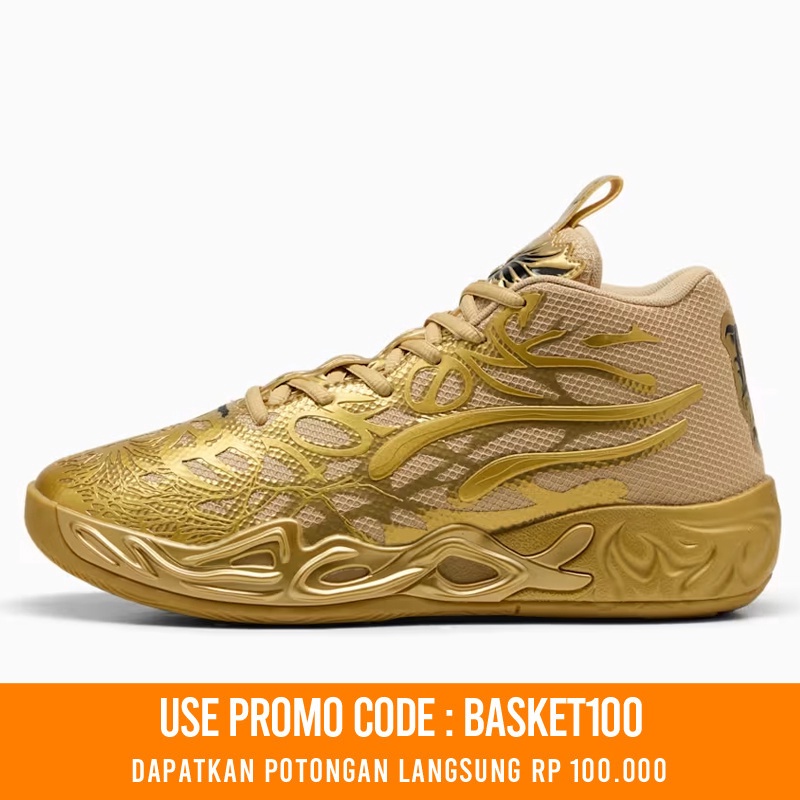 Jual Sepatu Basket Puma Mb.04 Golden Child Gold Matte Original 311306-01 - v3.ncrsport.com