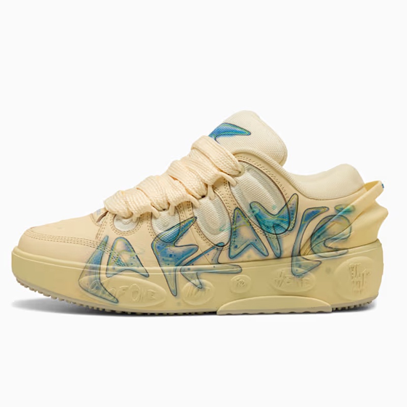 Jual Sepatu Basket Puma La Francé Airbrush Creamy Vanilla Original 31170001 - v3.ncrsport.com