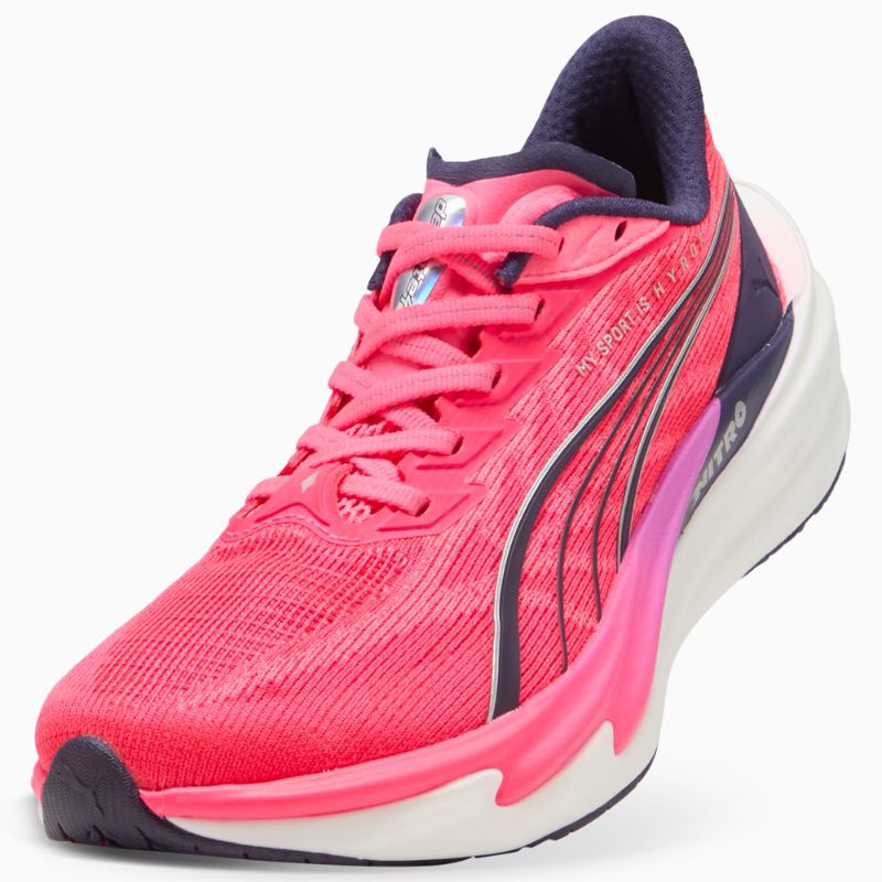 Jual Sepatu Lari Puma Hyrox Deviate 4 Puma White-Electric Orchid-Pure Pink Original 312906-01 - v3.ncrsport.com
