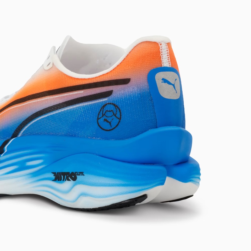 Jual Sepatu Lari Wanita Puma Wmns Deviate Nitro Elite 3 Ekiden Puma White - Heat Fire - Puma Black Original 313421-01 - v3.ncrsport.com