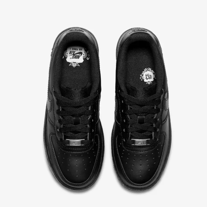 Jual Sepatu Sneakers Anak Nike Air Force 1 Gs Triple Black Original 314192-009 - v3.ncrsport.com