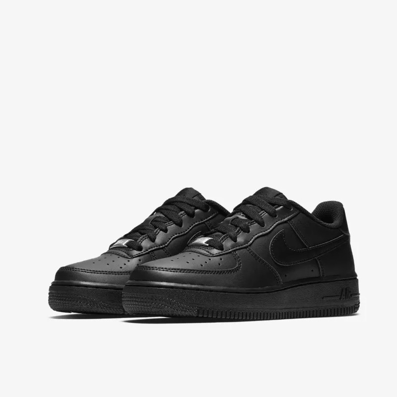 Jual Sepatu Sneakers Anak Nike Air Force 1 Gs Triple Black Original 314192-009 - v3.ncrsport.com