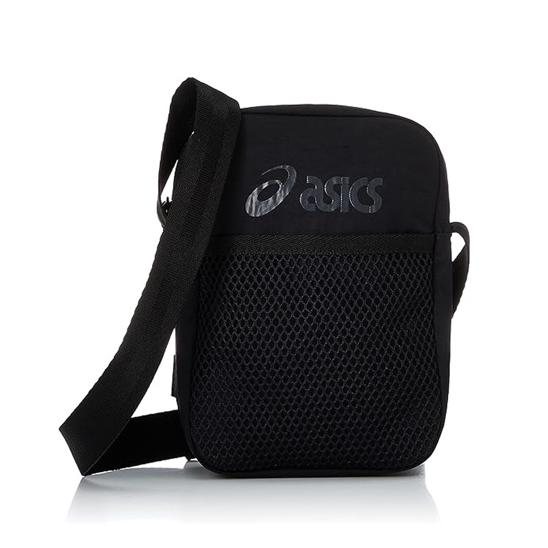 Jual Tas Sneakers Asics Mens Shoulder Bag Black Original 3203A025 - v3.ncrsport.com