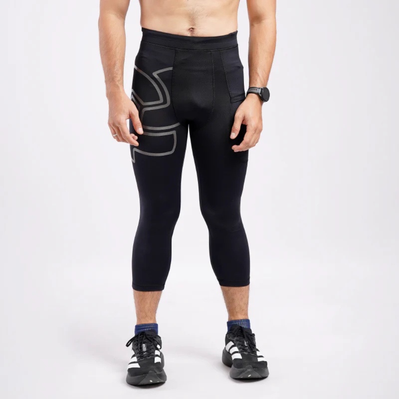 Jual Celana Lari Tiento Baselayer Prime Legging 3\4 Black Original 34P-Prime-Men-Black - v3.ncrsport.com