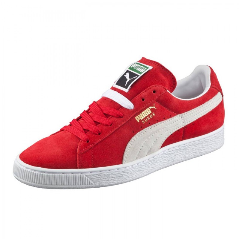 Jual Sepatu Sneakers Puma Suede Classic Red Original 352634-65 - v3.ncrsport.com
