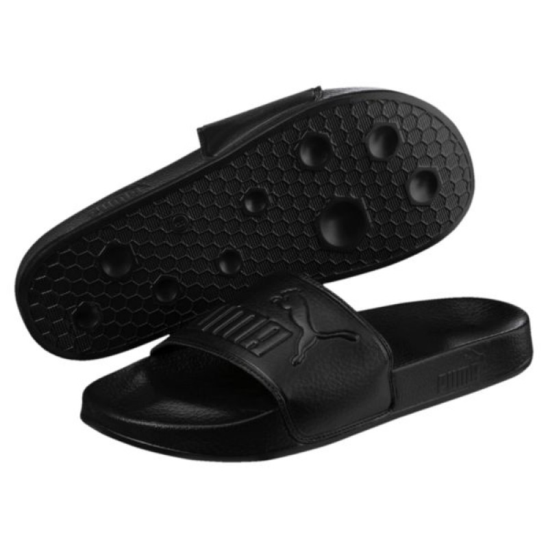 Jual Sandal Sneakers Puma Leadcat Slide Sandals Black Original 360263-10 - v3.ncrsport.com