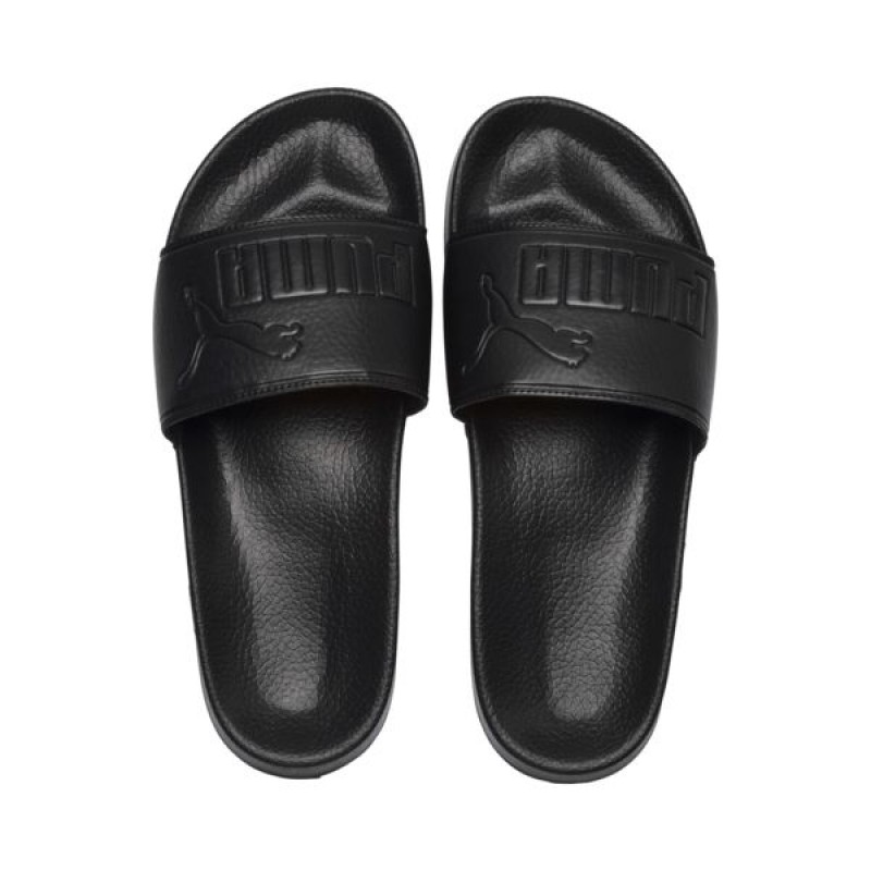 Jual Sandal Sneakers Puma Leadcat Slide Sandals Black Original 360263-10 - v3.ncrsport.com