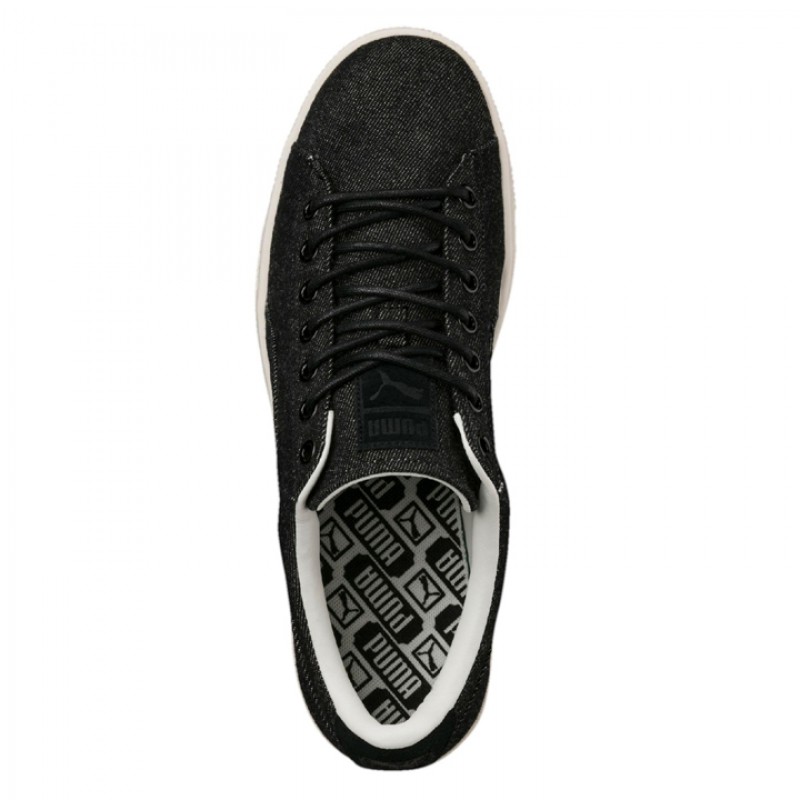 Jual Sepatu Sneakers Puma Basket Classic Denim Black Original 362555-03 - v3.ncrsport.com