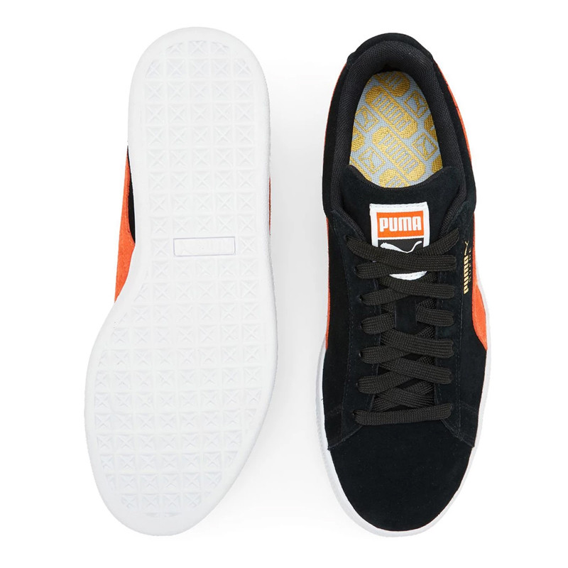 Jual Sepatu Sneakers Puma Suede Classic Black Orange Original 365347-38 - v3.ncrsport.com