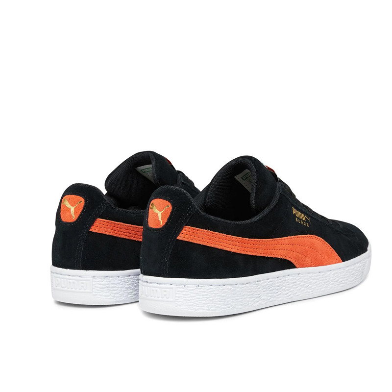 Jual Sepatu Sneakers Puma Suede Classic Black Orange Original 365347-38 - v3.ncrsport.com