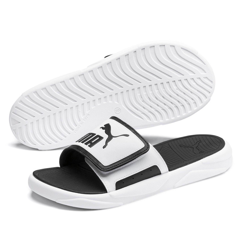 Jual Sandal Sneakers Puma Royalcat Comfort Slides White Original 37228002 - v3.ncrsport.com