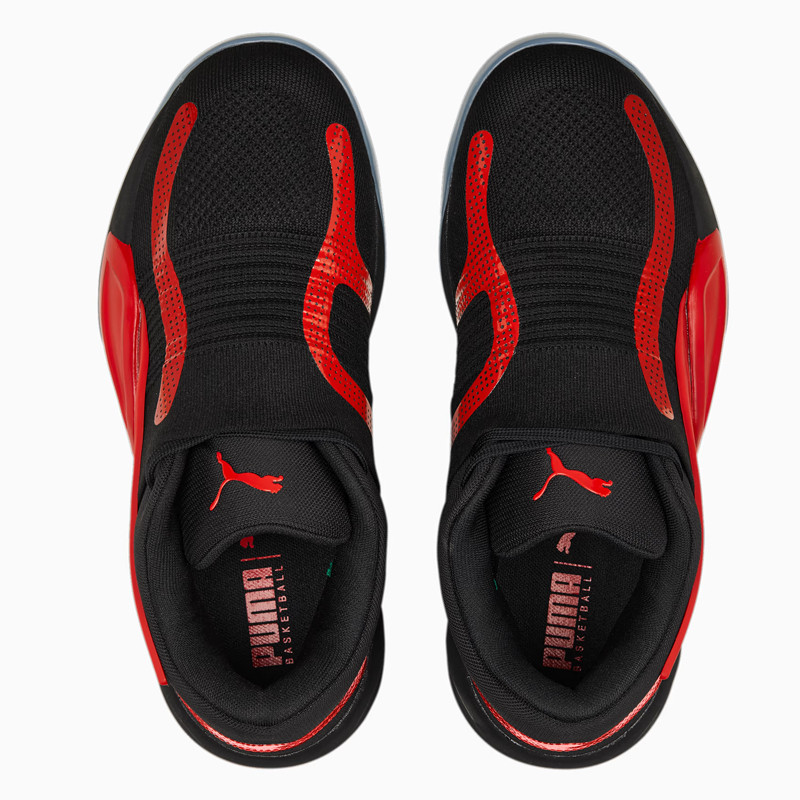 Jual Sepatu Basket Puma Rise Nitro Black Red Original 37701212 - v3.ncrsport.com