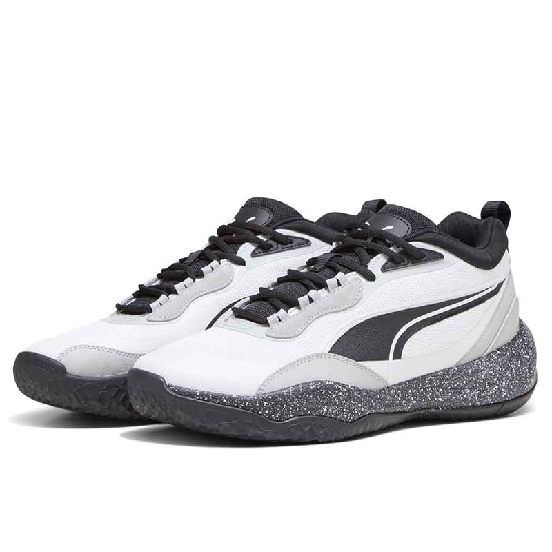 Jual Sepatu Basket Puma Playmaker Pro Splatter White Black Original 37757606 - v3.ncrsport.com