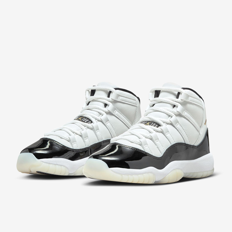 Jual Sepatu Basket Anak Air Jordan Aj 11 Retro Gs Gratitude Black White Original 378038-170 - v3.ncrsport.com