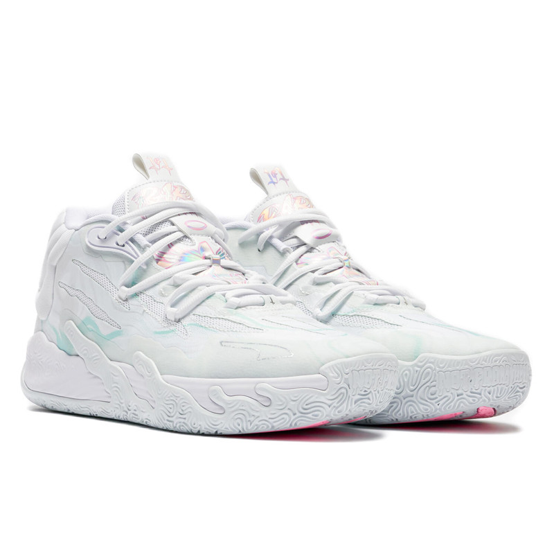 Jual Sepatu Basket Puma Mb.03 Iridescent White Original 37990401 - v3.ncrsport.com