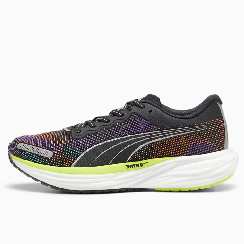 Jual Sepatu Lari Puma Deviate Nitro 2 Psychedelic Rush Black Original 38007601 - v3.ncrsport.com