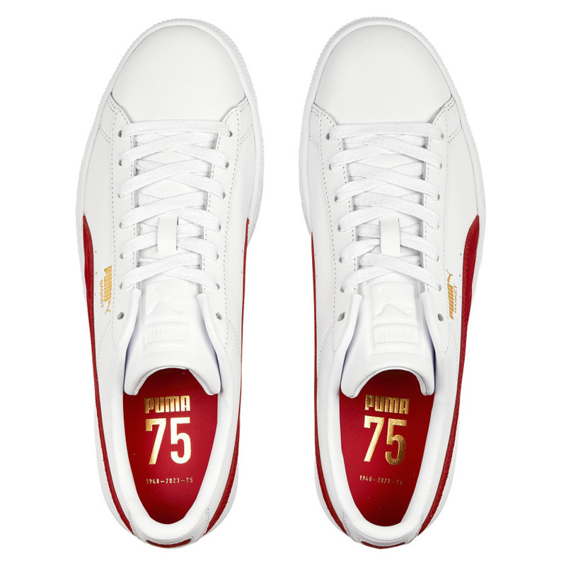 Jual Sepatu Sneakers Puma Basket Og 75Th Anniversary White Red Original 39433801 - v3.ncrsport.com