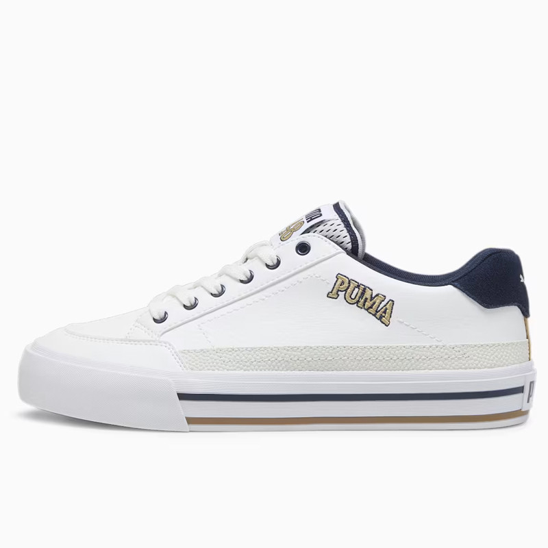 Jual Sepatu Sneakers Puma Court Classic Vulc Retro Club White Original 39508901 - v3.ncrsport.com