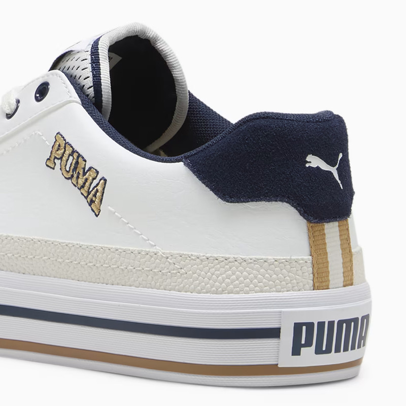 Jual Sepatu Sneakers Puma Court Classic Vulc Retro Club White Original 39508901 - v3.ncrsport.com