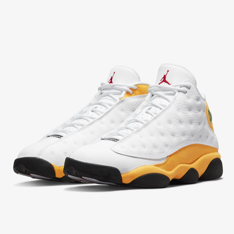 Jual Sepatu Basket Air Jordan Aj 13 Retro Del Sol White Yellow Original 414571-167 - v3.ncrsport.com