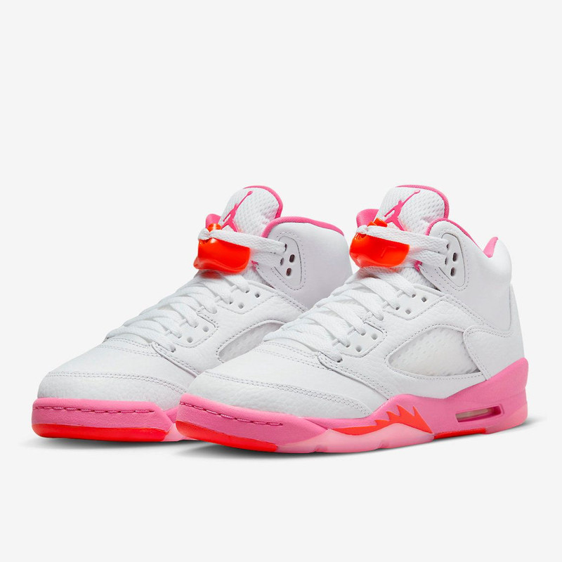 Jual Sepatu Basket Air Jordan Aj 5 Retro Gs Wnba Pinksicle Original 440892-168 - v3.ncrsport.com