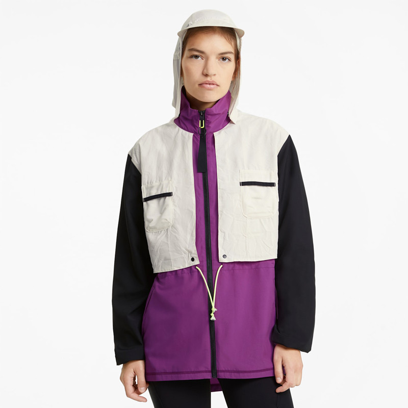 Jual Baju Training Wanita Puma Wmns First Mile Ss Woven Jacket Purple Original 52024617 - v3.ncrsport.com