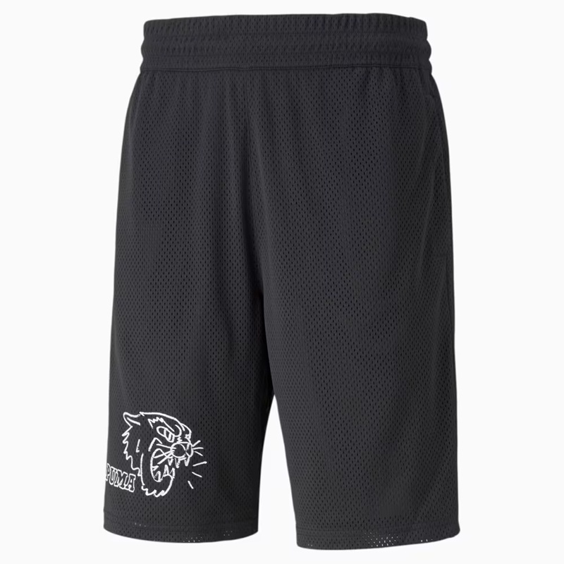 Jual Celana Basket Puma Practice Shorts Black Original 53219801 - v3.ncrsport.com