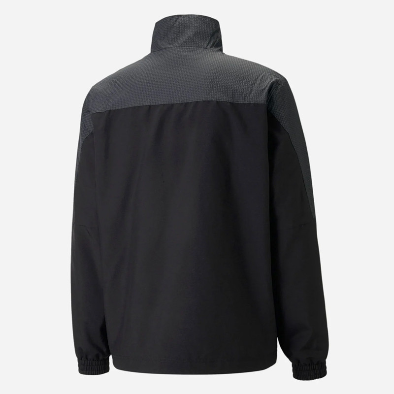 Jual Baju Training Puma Swxp Half-Zip Jacket Black Original 53566401 - v3.ncrsport.com