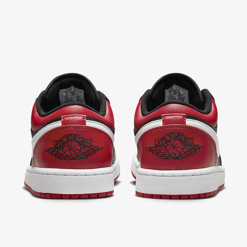 Jual Sepatu Sneakers Air Jordan Aj 1 Low Reverse Bred Black Red Original 553558-066 - v3.ncrsport.com