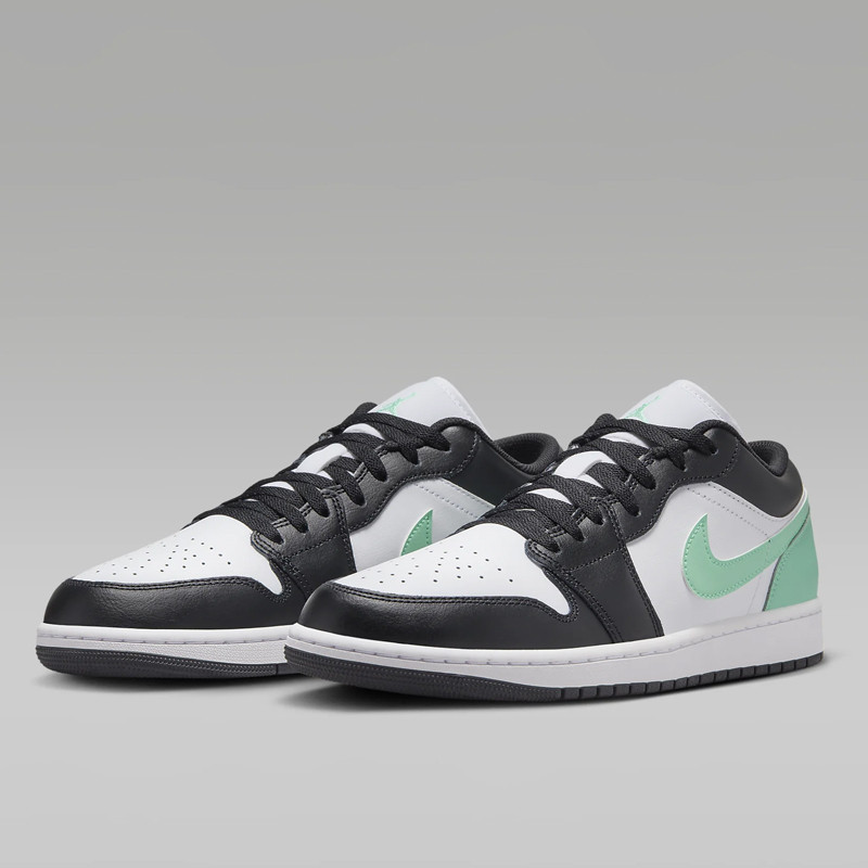 Jual Sepatu Sneakers Air Jordan Aj 1 Low Green Glow Original 553558-131 - v3.ncrsport.com