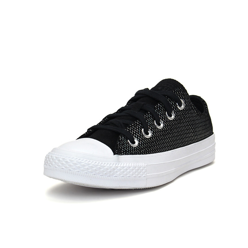Jual Sepatu Sneakers Converse Chuck Taylor Shimmer Suede All Star - Ox Black Original 566274C - v3.ncrsport.com