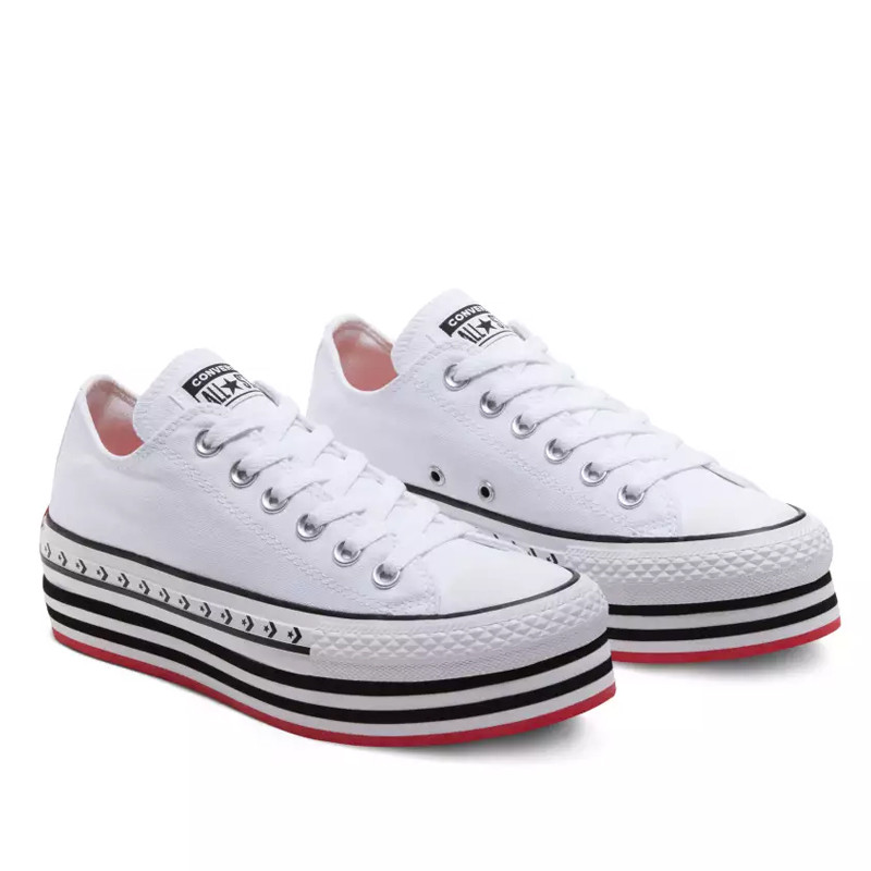 Jual Sepatu Sneakers Converse Chuck Taylor All Star Lift Archival Canvas White Original 566762C - v3.ncrsport.com