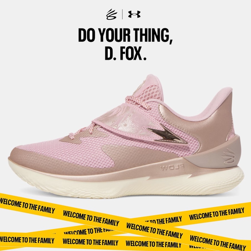 Jual Sepatu Basket Under Armour Curry Fox 1 Reign Rose Pink Original 6001922-647 - v3.ncrsport.com