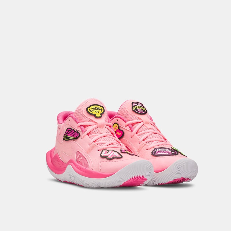 Jual Sepatu Basket Anak Under Armour Ua Gs Jet '25 Vc Pink Original 6006515-639 - v3.ncrsport.com