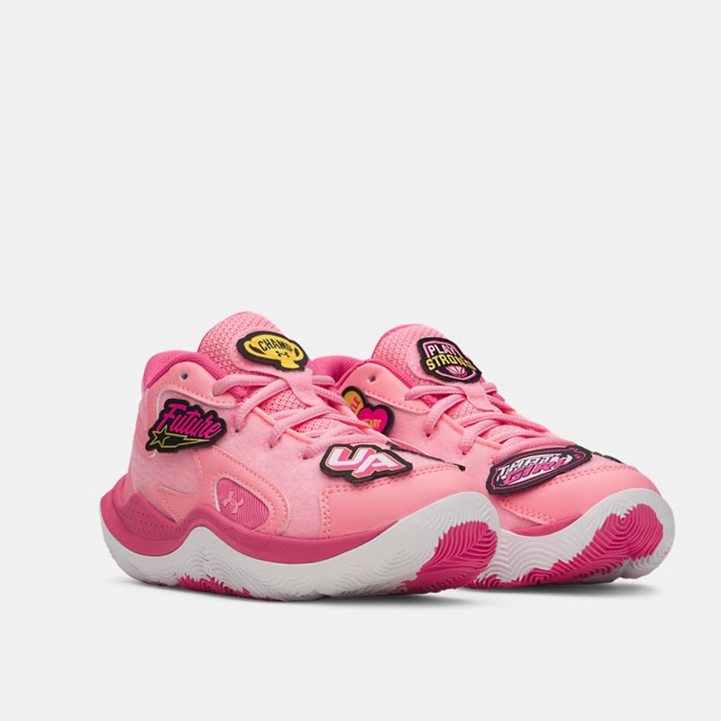 Jual Sepatu Basket Anak Under Armour Ua Ps Jet '25 Vc Pink Original 6006516-639 - v3.ncrsport.com