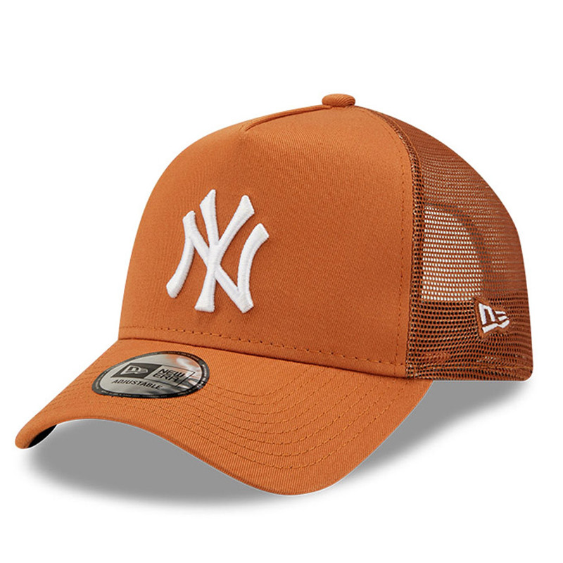 Jual Topi Sneakers New Era Tonal Mesh Trucker New York Yankees Cap Brown Original 60222402 - v3.ncrsport.com