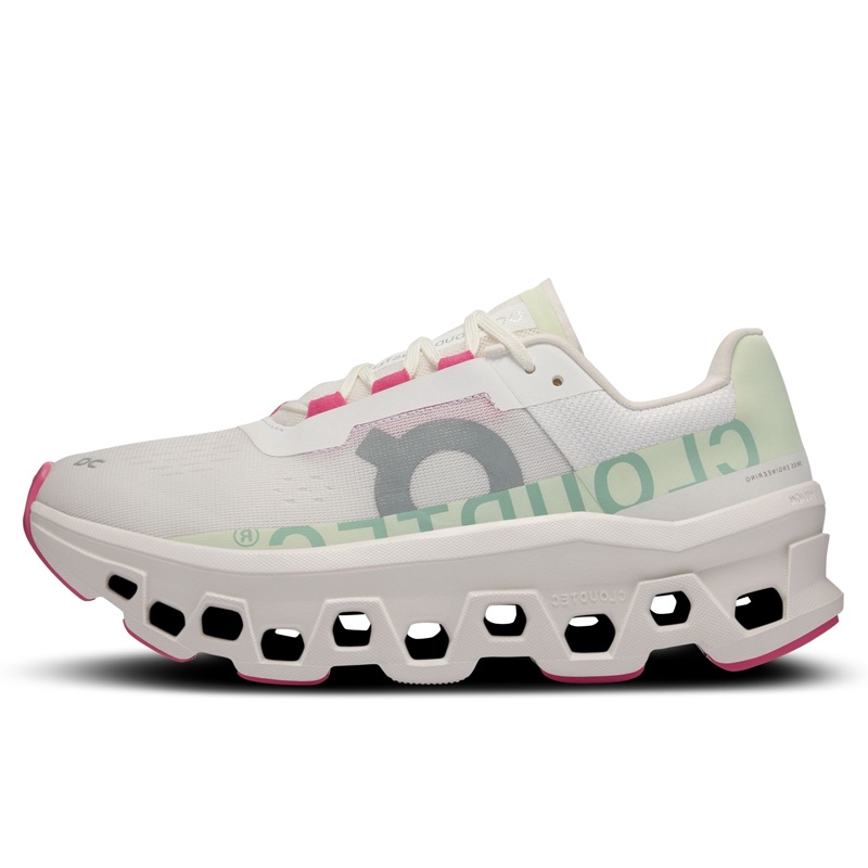 Jual Sepatu Lari Wanita On Wmns Cloudmonster White Lima Original 61.97725 - v3.ncrsport.com