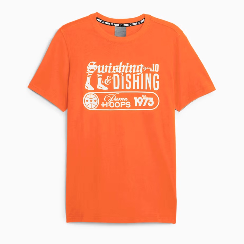 Jual Baju Basket Puma Clyde's Closet Basketball Tee Hot Heat Original 62204101 - v3.ncrsport.com