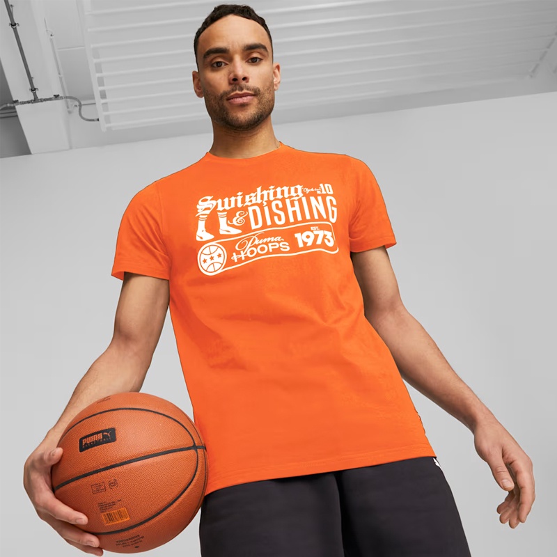 Jual Baju Basket Puma Clyde's Closet Basketball Tee Hot Heat Original 62204101 - v3.ncrsport.com