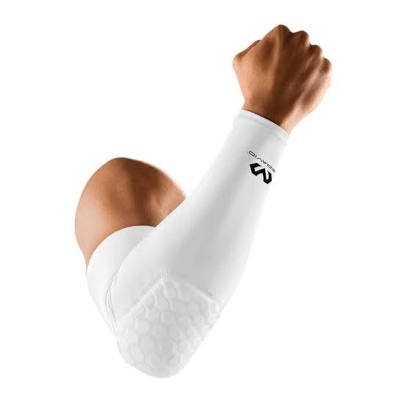 Beli Aksesoris Basket Mcdavid Hex Shooter Arm Sleeve White Original 6500R-W