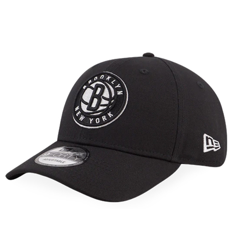 Jual Topi Basket New Era Brooklyn Nets Essential 9Forty Cap Black Original 70610226 - v3.ncrsport.com