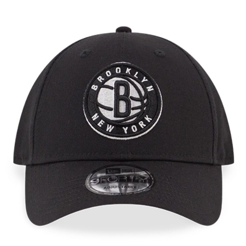 Jual Topi Basket New Era Brooklyn Nets Essential 9Forty Cap Black Original 70610226 - v3.ncrsport.com