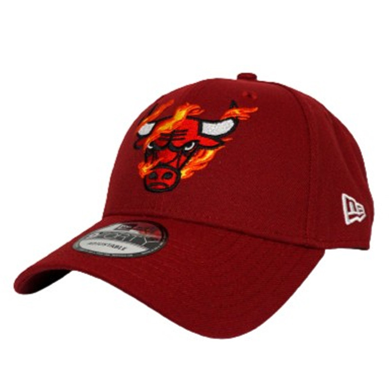 Jual Topi Basket New Era 9Forty Chicago Bulls Cap Red Original 70684183 - v3.ncrsport.com