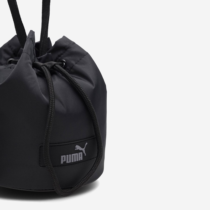 Jual Tas Sneakers Wanita Puma Wmns Core Pop Bucket Cross-Body Bag Black Original 7985801 - v3.ncrsport.com