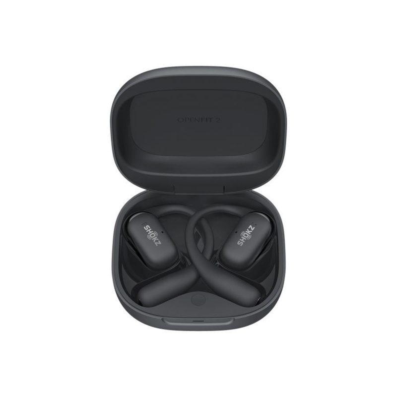 Jual Peralatan Lari Shokz Openfit 2 Black Original 8100018597 - v3.ncrsport.com