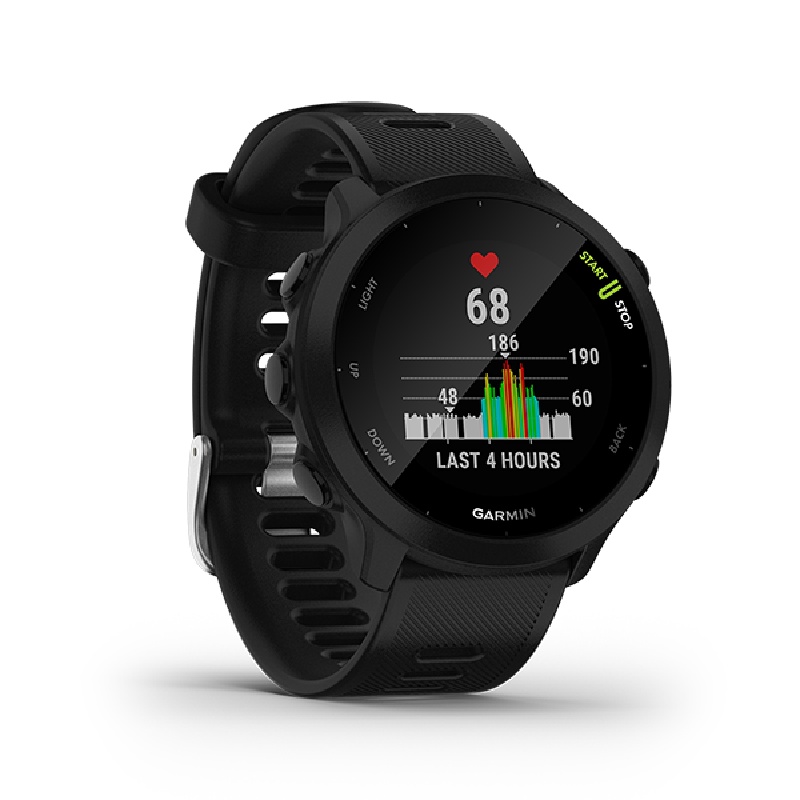 Jual Jam Tangan Lari Pria Garmin Forerunner 55 Black Original 8100021574 - v3.ncrsport.com